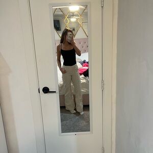 Divided Beige Cargo Pants